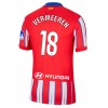 Atletico Madrid Arthur Vermeeren #18 Hemmatröja 2024-25 Korta ärmar